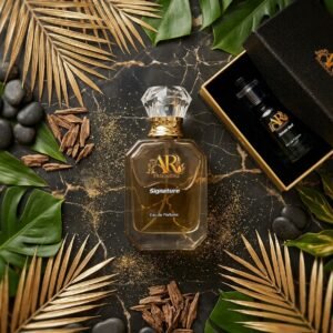 Discover Your Signature: A Gilded Flat Lay Journey 50ml